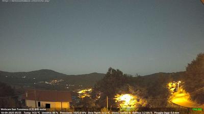 immagine della webcam nei dintorni di Amantea: webcam Soveria Mannelli