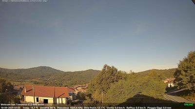 immagine della webcam nei dintorni di Monte Curcio: webcam Soveria Mannelli