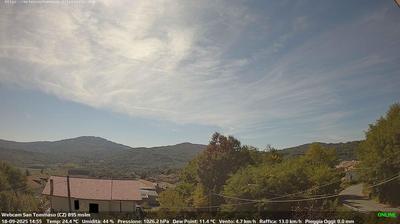 immagine della webcam nei dintorni di Taverna: webcam Soveria Mannelli