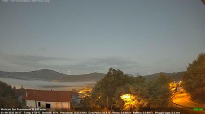 immagine della webcam nei dintorni di Lorica: webcam Soveria Mannelli