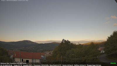 immagine della webcam nei dintorni di Lamezia Terme: webcam Soveria Mannelli