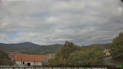 immagine della webcam nei dintorni di Catanzaro: webcam Soveria Mannelli