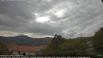 immagine della webcam nei dintorni di Amantea: webcam Soveria Mannelli