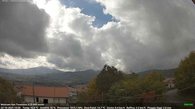 immagine della webcam nei dintorni di Santa Maria di Catanzaro: webcam Soveria Mannelli