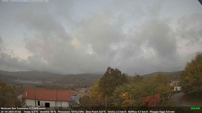 immagine della webcam nei dintorni di Gizzeria: webcam Soveria Mannelli