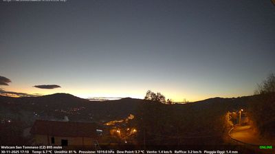 immagine della webcam nei dintorni di Amantea: webcam Soveria Mannelli