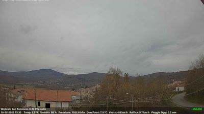 immagine della webcam nei dintorni di Taverna: webcam Soveria Mannelli