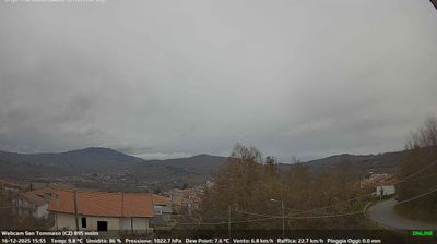 immagine della webcam nei dintorni di San Giovanni in Fiore: webcam Soveria Mannelli