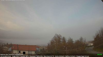 immagine della webcam nei dintorni di Simeri Crichi: webcam Soveria Mannelli