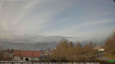 immagine della webcam nei dintorni di Simeri Crichi: webcam Soveria Mannelli