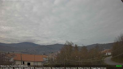 immagine della webcam nei dintorni di Botte Donato: webcam Soveria Mannelli