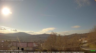 immagine della webcam nei dintorni di Botte Donato: webcam Soveria Mannelli