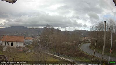 immagine della webcam nei dintorni di Catanzaro Lido: webcam Soveria Mannelli
