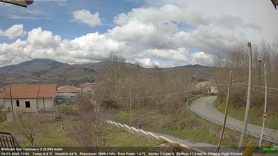 immagine della webcam nei dintorni di Spezzano della Sila: webcam Soveria Mannelli