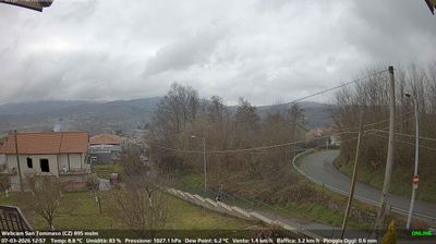 immagine della webcam nei dintorni di Monte Curcio: webcam Soveria Mannelli