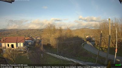 immagine della webcam nei dintorni di Simeri Crichi: webcam Soveria Mannelli