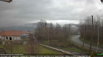 immagine della webcam nei dintorni di Gizzeria: webcam Soveria Mannelli