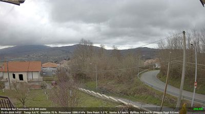 immagine della webcam nei dintorni di Cosenza: webcam Soveria Mannelli