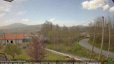 immagine della webcam nei dintorni di Catanzaro: webcam Soveria Mannelli