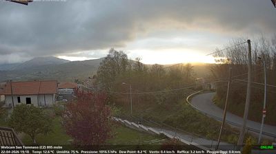 immagine della webcam nei dintorni di Lorica: webcam Soveria Mannelli