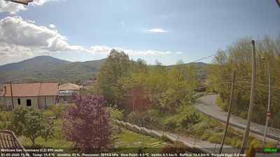 immagine della webcam nei dintorni di Amantea: webcam Soveria Mannelli