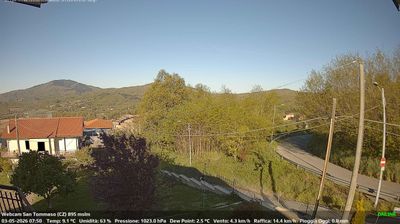 immagine della webcam nei dintorni di Campora San Giovanni: webcam Soveria Mannelli