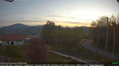 immagine della webcam nei dintorni di Campora San Giovanni: webcam Soveria Mannelli