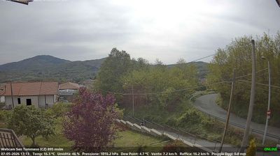 immagine della webcam nei dintorni di Taverna: webcam Soveria Mannelli