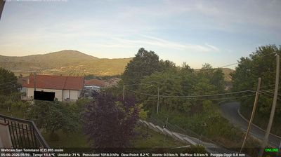immagine della webcam nei dintorni di Zumpano: webcam Soveria Mannelli