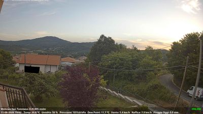 immagine della webcam nei dintorni di San Pietro in Guarano: webcam Soveria Mannelli