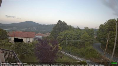 immagine della webcam nei dintorni di Spezzano della Sila: webcam Soveria Mannelli