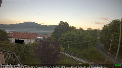 immagine della webcam nei dintorni di Catanzaro: webcam Soveria Mannelli