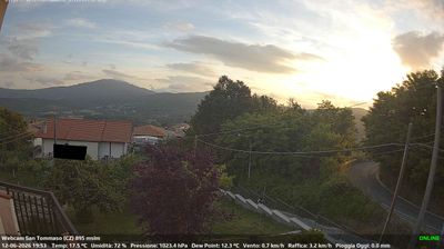 immagine della webcam nei dintorni di Taverna: webcam Soveria Mannelli