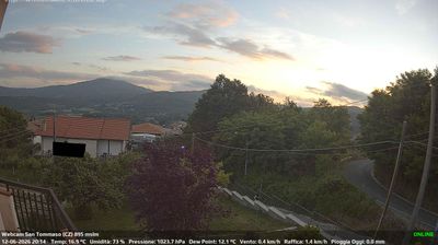 immagine della webcam nei dintorni di Taverna: webcam Soveria Mannelli