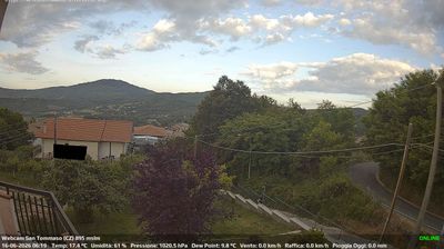 immagine della webcam nei dintorni di Camigliatello Silano: webcam Soveria Mannelli