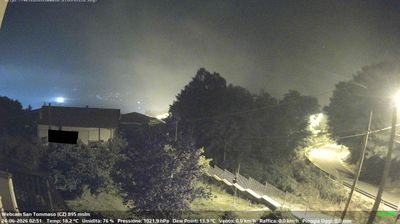 immagine della webcam nei dintorni di Camigliatello Silano: webcam Soveria Mannelli