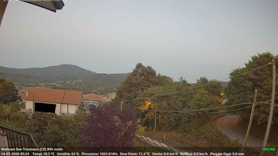immagine della webcam nei dintorni di Catanzaro: webcam Soveria Mannelli