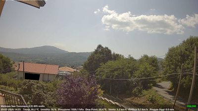 immagine della webcam nei dintorni di Simeri Crichi: webcam Soveria Mannelli