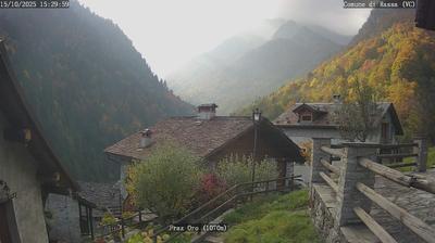 immagine della webcam nei dintorni di Macugnaga: webcam Rassa