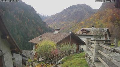 immagine della webcam nei dintorni di Gressoney-Saint-Jean: webcam Rassa
