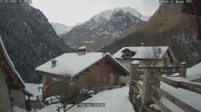 immagine della webcam nei dintorni di Gressoney-la-Trinitè: webcam Rassa