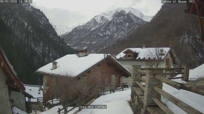 immagine della webcam nei dintorni di Punta Indren: webcam Rassa