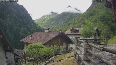 immagine della webcam nei dintorni di Riva Valdobbia: webcam Rassa