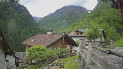 immagine della webcam nei dintorni di Bielmonte: webcam Rassa