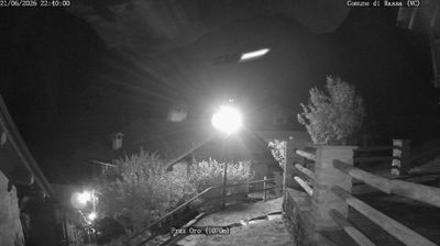 immagine della webcam nei dintorni di Alpe di Mera: webcam Rassa