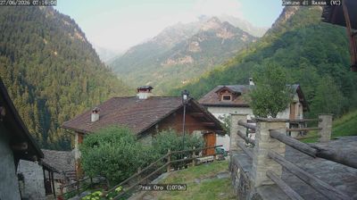 immagine della webcam nei dintorni di Campertogno: webcam Rassa