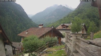 immagine della webcam nei dintorni di Bielmonte: webcam Rassa
