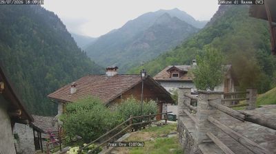 immagine della webcam nei dintorni di Riva Valdobbia: webcam Rassa