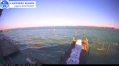 immagine della webcam nei dintorni di Porto di Piave Vecchia: webcam Murano