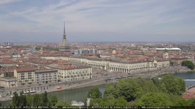 immagine della webcam nei dintorni di San Raffaele Cimena: webcam Torino